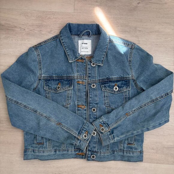 Women's Blue Jacket  Distressed - Picture 3 of 4